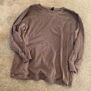 Brown long sleeve!
